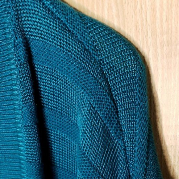 Worthington Womens Teal NWOT Open Front Cardigan - Picture 3 of 5